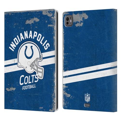 Étui en cuir iPad Pro 11 2025 Indianapolis Colts logo art Head Case Designs