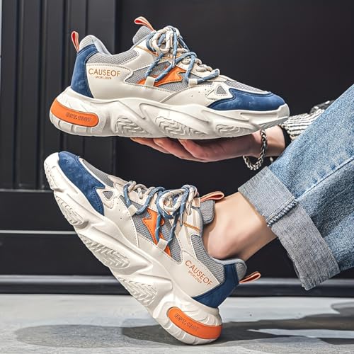 Summer Breathable Trend Shoes - Comfortable Design - Men's Style - Suitable for Outdoor Walking, Jogging and Casual wear - Fashionable Choice for Men4