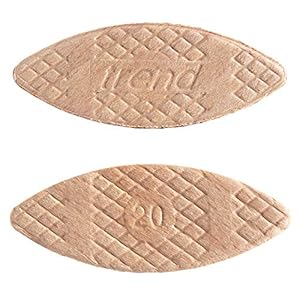 Trend BSC/20/100 Number 20 Beechwood Joining Biscuits, Tan, 100 ct