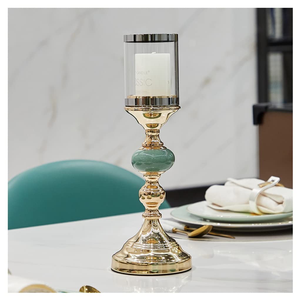 Bougeoirs de table stables pour éviter la cire renversée sur la nappe