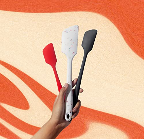 Image of GIR: Get It Right Silicone Kitchen Spatula - Non-toxic Cooking Utensils for Nonstick Cookware, Cooking and Baking, Ultimate - 11IN - Red