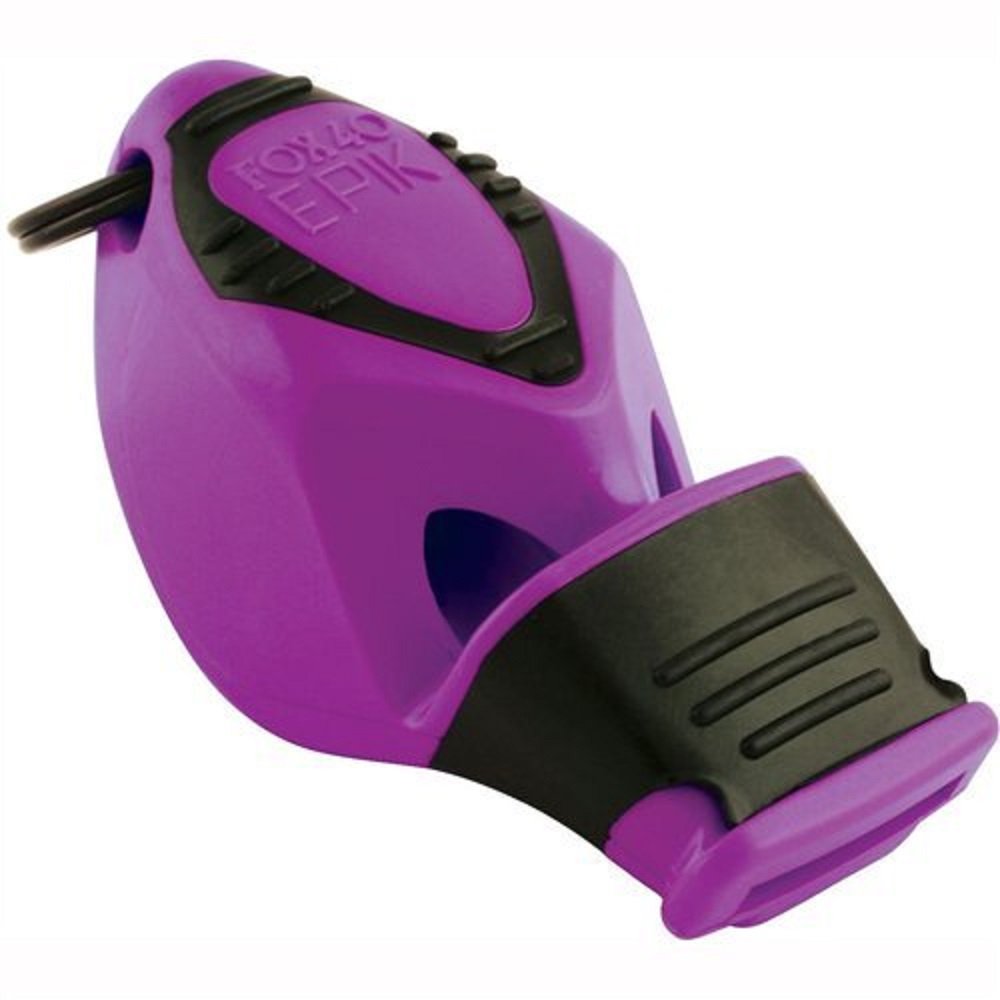 Amazon.com: Fox 40 Epik CMG Pealess Safety Whistle 115 dB Purple
