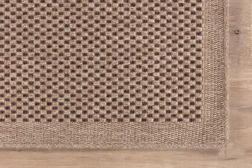CAMILSON Easy Jute Rug 8x10, Indoor Outdoor Natural Color Fiber Area Rugs for Living Room Patio and Kitchen Rug, Sisal Boho Woven Design, Easy-Cleaning, Washable Outside Carpet Alfombras (8 x 10) - Image 6