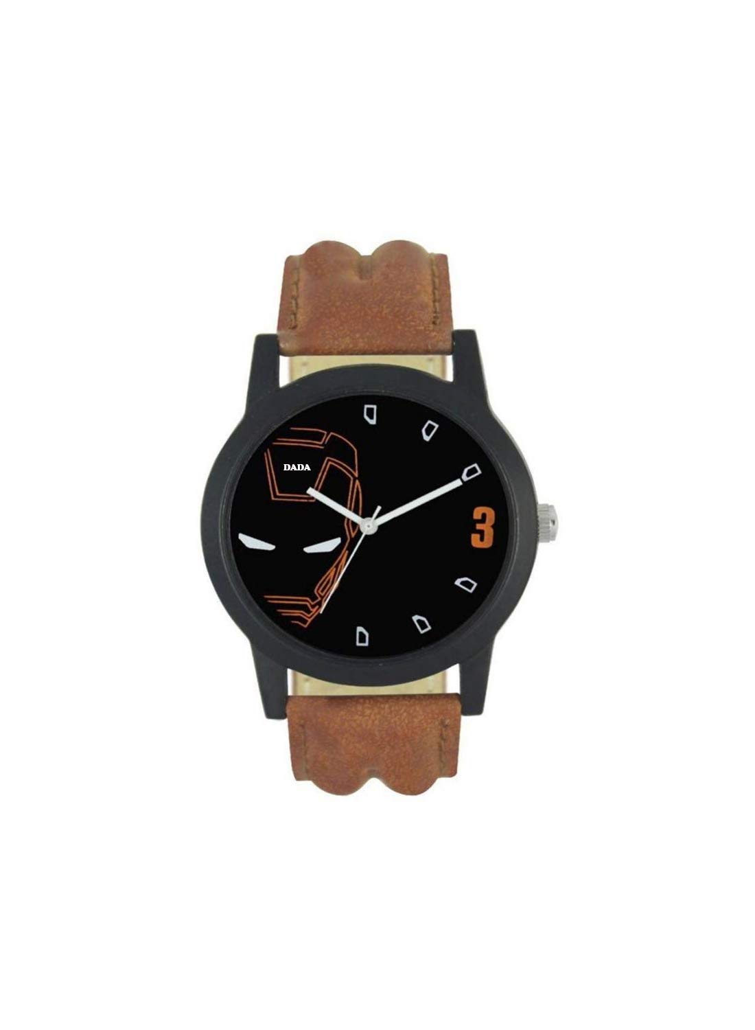HORCHIS Mens Brown Leather Watch (B08BG42G49) Amazon Price History, Amazon Price Tracker
