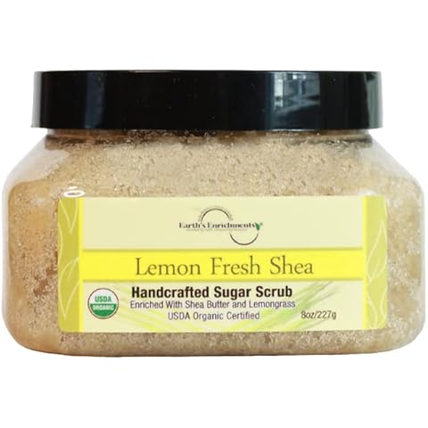 Sugar Scrub with Lemongrass and Shea Butter Cover