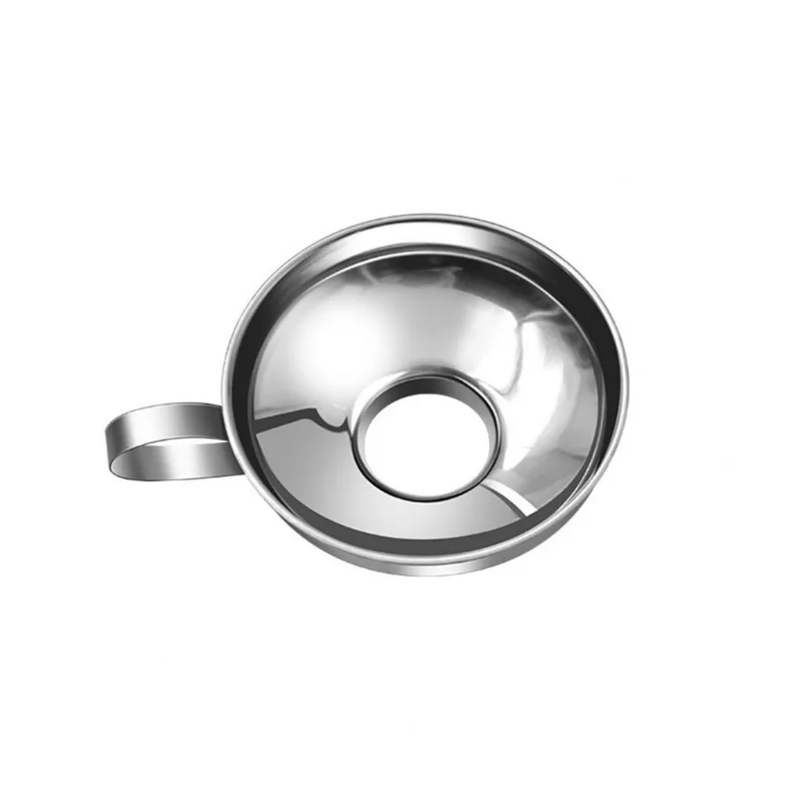 Edelstahl-Trichter, Edelstahl-Trichter mit breiter Öffnung for Einmachen verschiedener Größen(L -14.8CM)