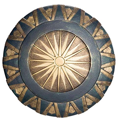 Rubies Men's Wonder Woman Plastic Shield Costume Accessory, Brown for Themed Parties and Halloween