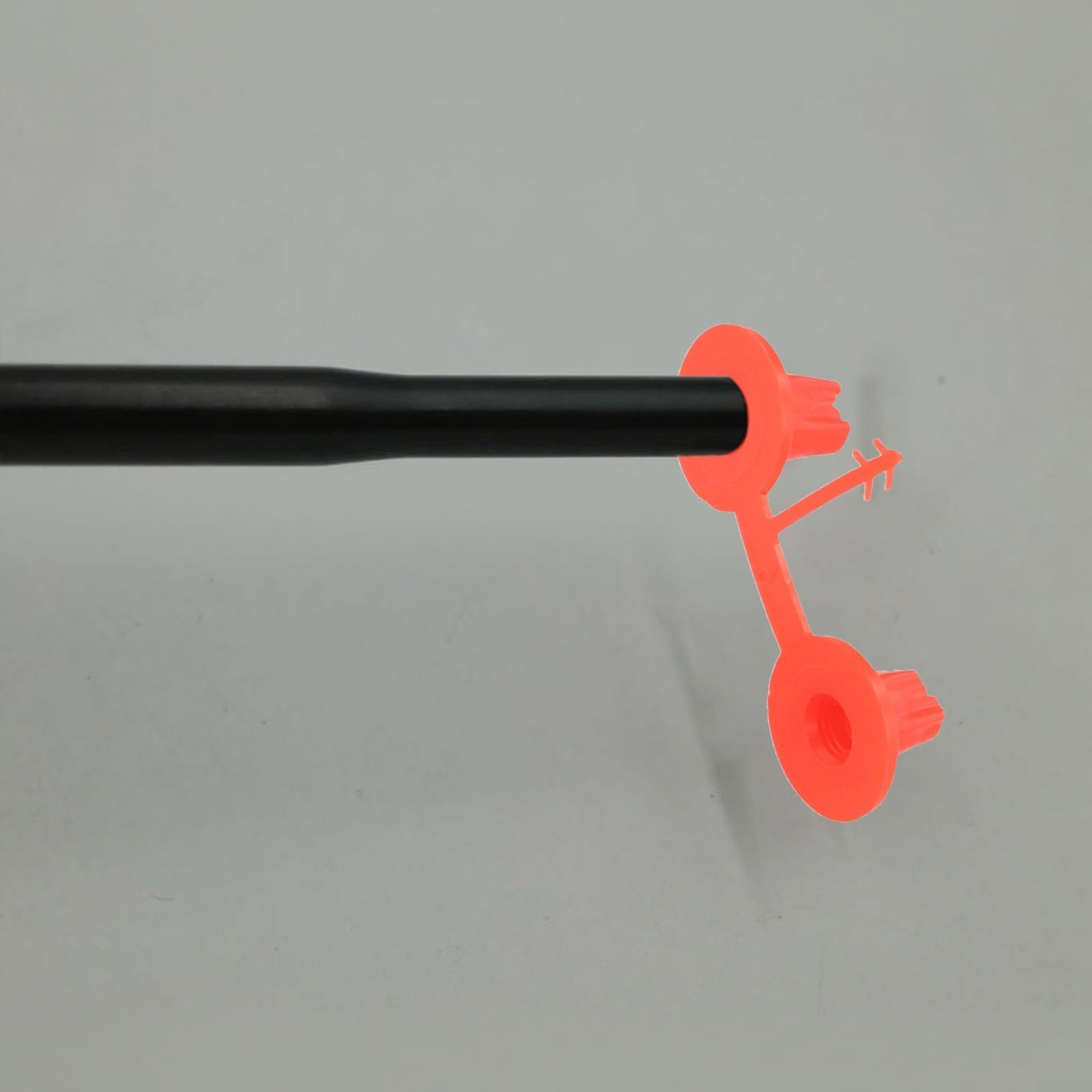 Ugello riutilizzabile in schiuma di poliuretano per isolamento, punte spray lisce, rosso, 5 pezzi