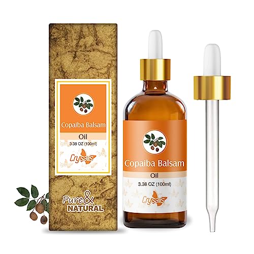 Image of Crysalis Coapaiba Balsam Pure Essential Oil (Copaifera officinalis) Steam Distilled Essential Oil - 100ML