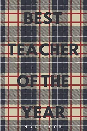 Lumberjack Plaid Tartan Journal | Best Teacher of the year | Notebook Gift Ideas: College ruled paper for notes | composition book | back to school | ... sized at 6 x 9 in (Lumberjack notebook)