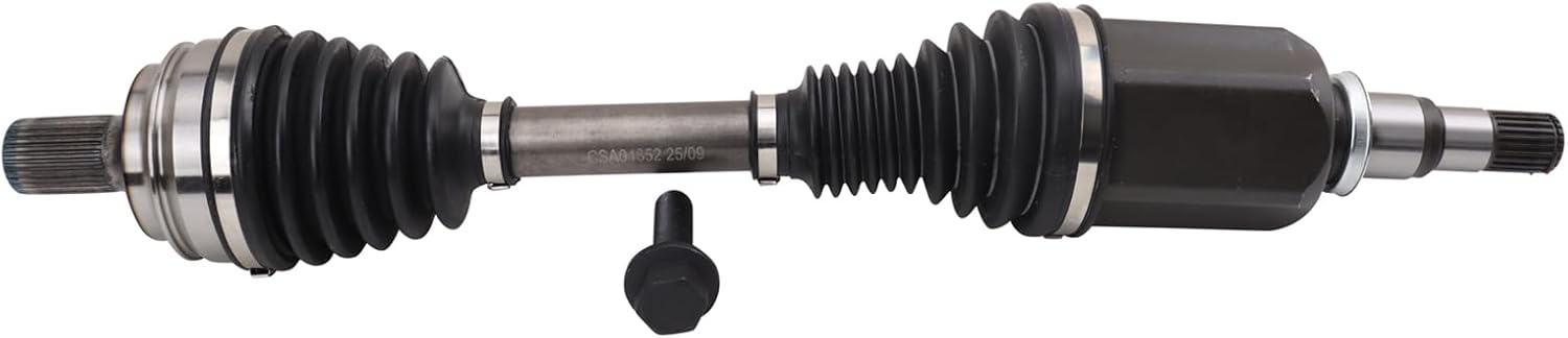 TRQ CV Axle Shaft Assembly Compatible with 2017-2022 Mercedes-Benz C300 C43 AMG