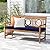Summsun Outdoor Bench Cushion: Waterproof and Fade Resistant Patio Furniture Cushions - Non-Slip Bench Pad Cushion with Removable Cover for Garden Swing Porch Sofa Settee, 48 x 18 x 3 Inch, Navy Blue