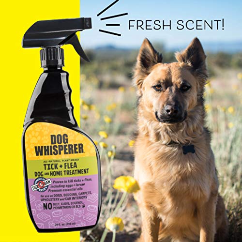 YAYA ORGANICS Dog Whisperer Tick + Flea Home Treatment Spray, Proven Effective, Plant-Based (24 ounces) - Image 5