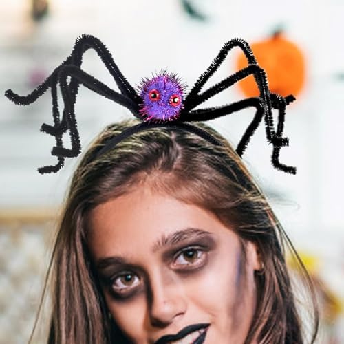 Toiles D'Araignée Bandeau Halloween Cheveux Accessoires Thème Chauve-Souris Bandeau Articles De