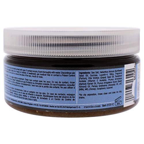 image for Cuccio Naturalé Extra Fine Sea Salt Scrub Milk & Honey - Exfoliates &