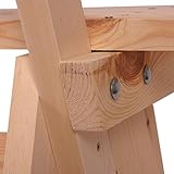 Mendler Holzbank Gartenbank Parkbank Oslo Gastroqualität massiv - 5