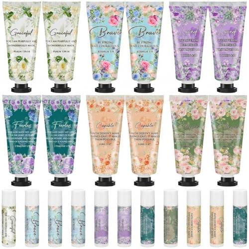 KONEUK 24 Pack Lip Sleeping Mask Gifts Set for Women, Bulk Lip Mask Overnight, Hydrate and Nourish Lip Masks With Vitamin C and Coconut Oil for Dry Lips, Lip Balm for and Spa Party Gifts