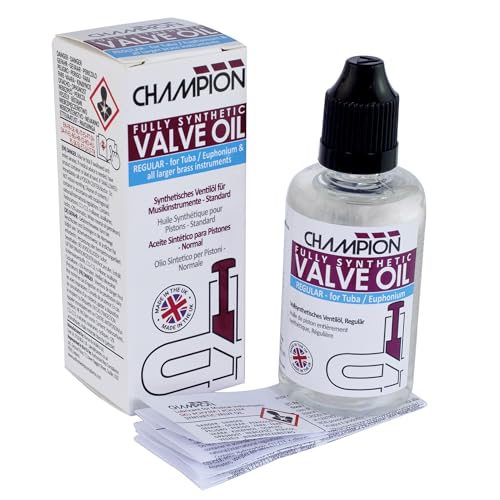 Champion Synthetic Valve Oil for Large Brass Instruments -