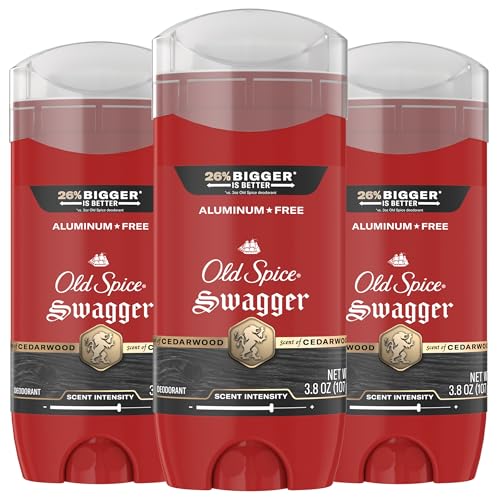 Old Spice Aluminum Free Deodorant for Men, 24/7 Odor Protection, ...