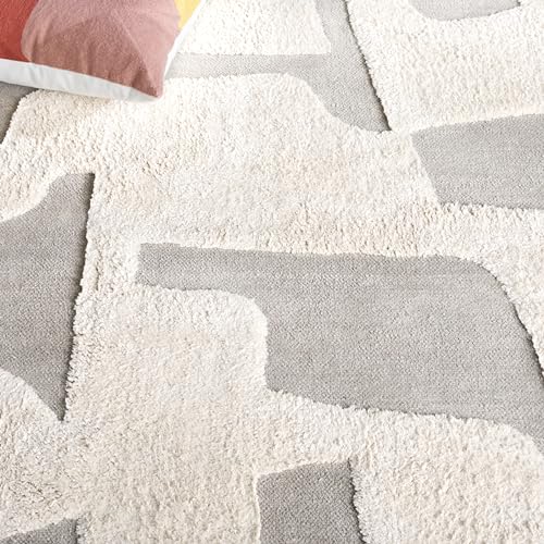 Tapete Safavieh Casablanca 6' x 9' Gris e Ivory miniatura 5