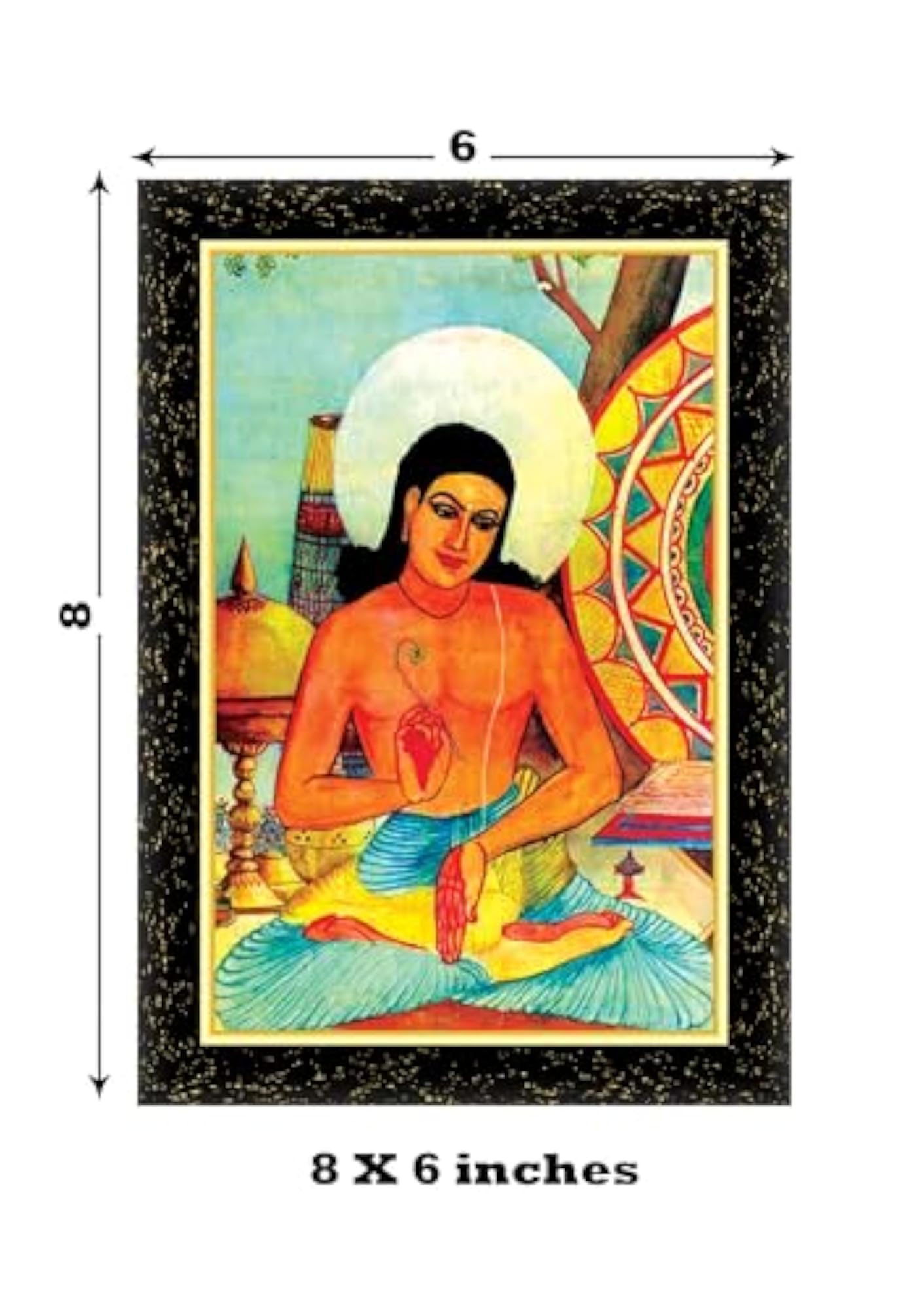SRIMANTA SANKARDEV Laminated Photo Frame for Wall