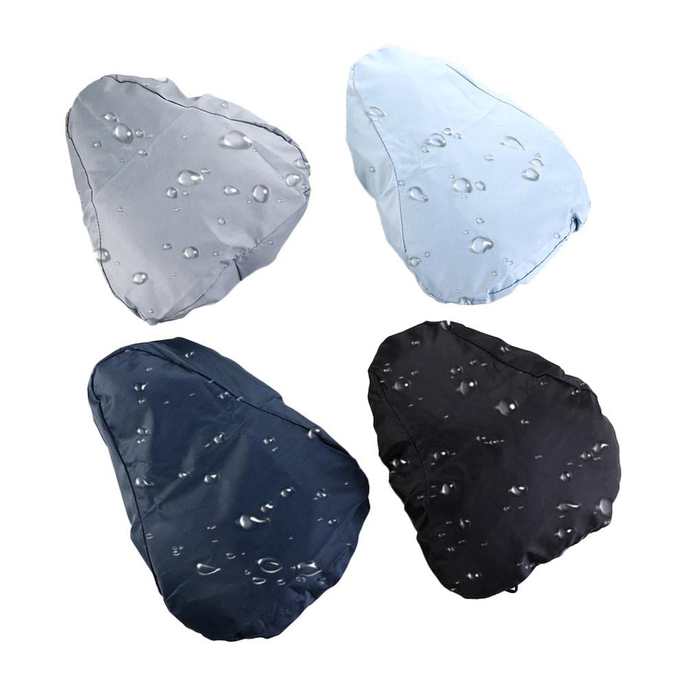 4Pcs Bicycle Seat Rain Cover Oxford Cloth Dust-Proof Cushion Protector Bike Saddle Protective Cover Bike Accessories