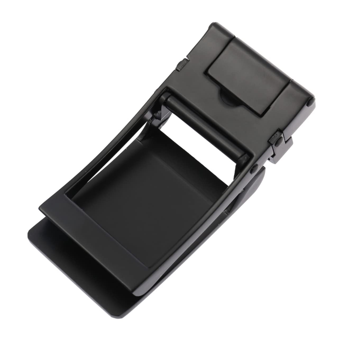 OSALADI Fashion Men's Alloy Automatic Buckle for Belts Easy Adjusting Durable Design for Business Attire Compatible with Black and Straps