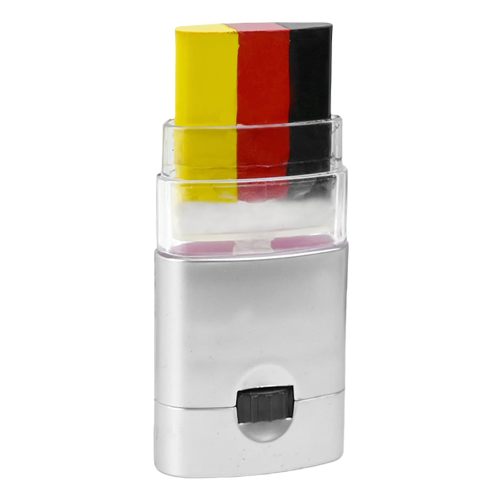 Maquillage Rouge, Blanc Et Bleu | Maquillage Drapeau Français | Maquillage Lavable 3 Couleurs, Motif Drapeau National | Maquillage Arc-en-ci-el