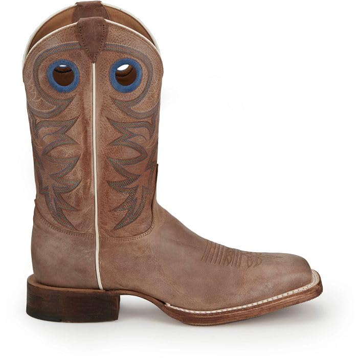 Image of Justin Drennan 11 inch Western Boot for Men, Premium Leather, Cushioned Insole, Durable Outsole