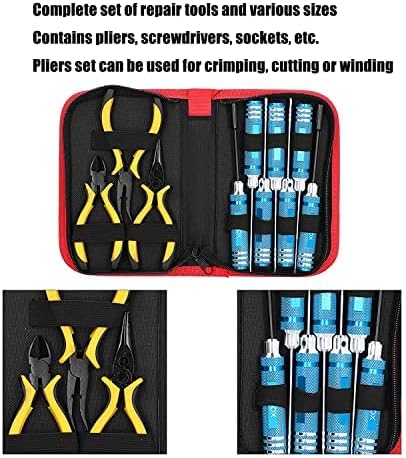 10Pcs RC Car Tools Kits Screwdriver Set for RC Car Drone Airplane Helicopter Vehicle Multirotors Models Repair Tool