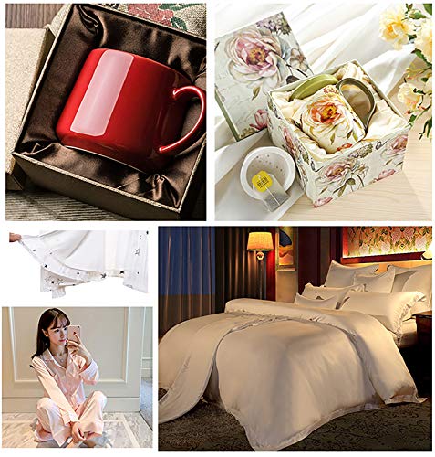 MUYUNXI Raso Satinato Seta Usato per Pigiama