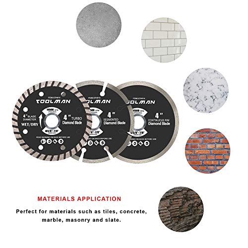 Toolman Premium Circular Saw Blade Universal Fit 4" For wood and Plastic cutting STH019