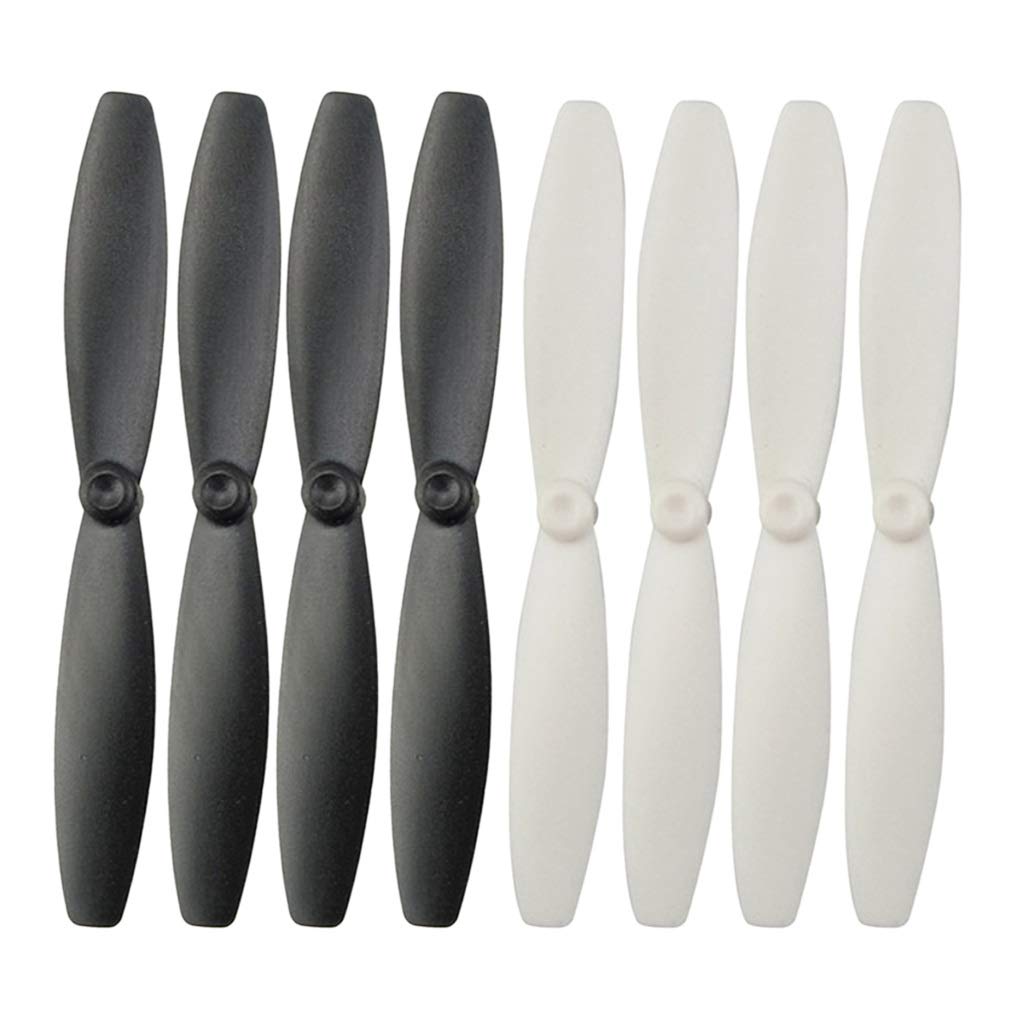 RAMYATA Propeller Drone 8pc Plastic Propeller Prop/Fit Parrot Minidrones Mambo Swing RC Racing Drone Replacements Remote Control Toys Parts Accessory