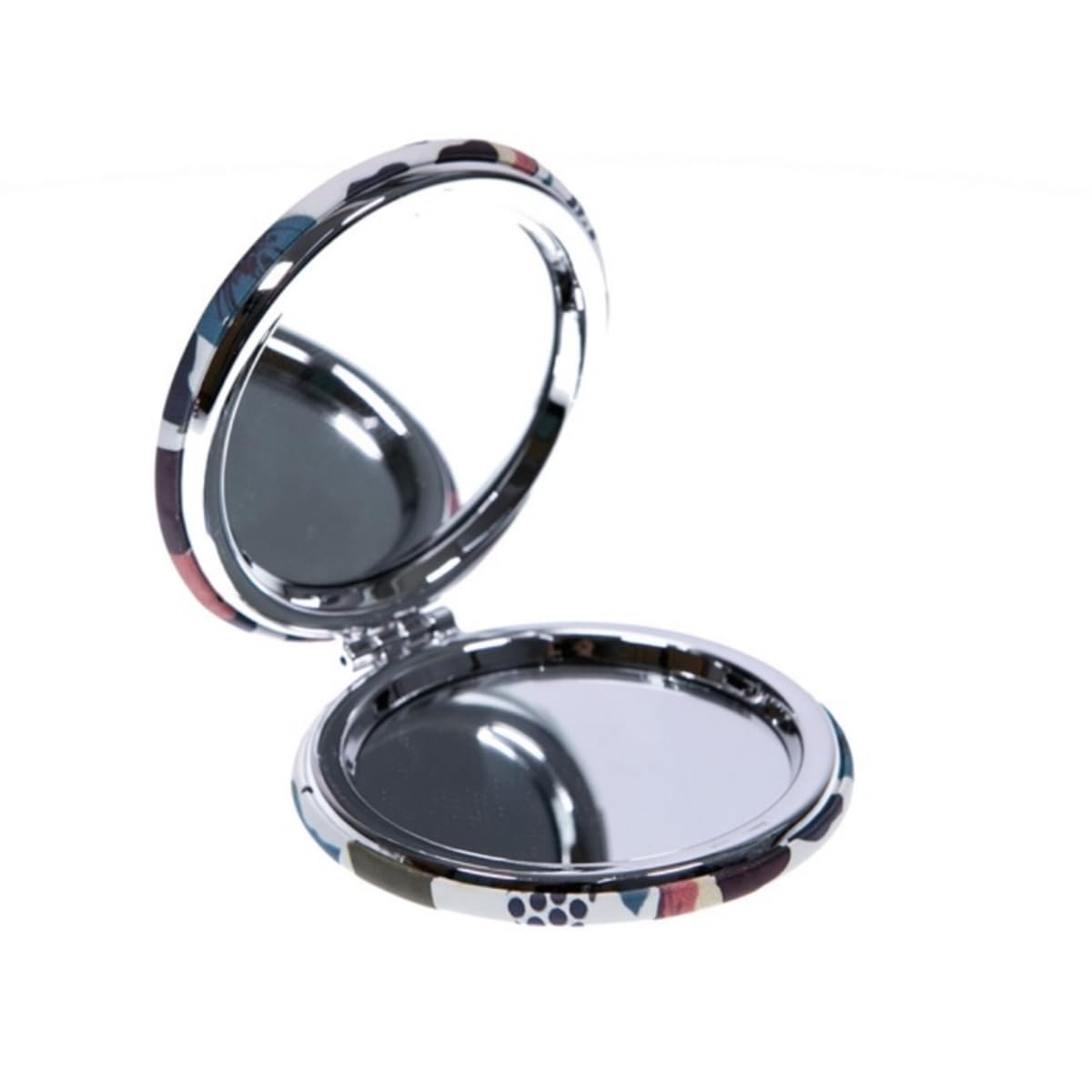 FEELHIGH Pocket Mirror for Women Small Travel Magnifying Flower Purse Mirror Compact Unique Gift for Artistic Mom Diameter 2.75 x 0.4 Thickness-image-14
