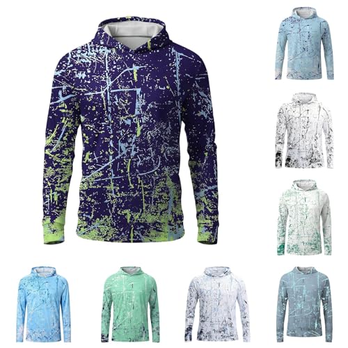 Sweat à capuche anti-UV UPF 50+ homme et femme léger pour le sport en plein air