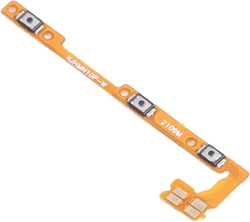 HONGYAN Botón de encendido y botón de volumen Flex Cable para Xiaomi Redmi Note 10 Pro Max/Redmi Note 10 Pro (India)