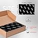 WEUPE Sound Deadening Mat for Cars, 80 mil 5 sqft, Butyl Automotive Sound Deadener, Noise Insulation Dampening Material for Car Trunk, Speaker, Door, Floor and Ceiling, Black