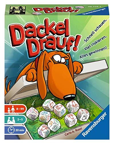 Ravensburger Kartenspiele 26774 - Dackel drauf!