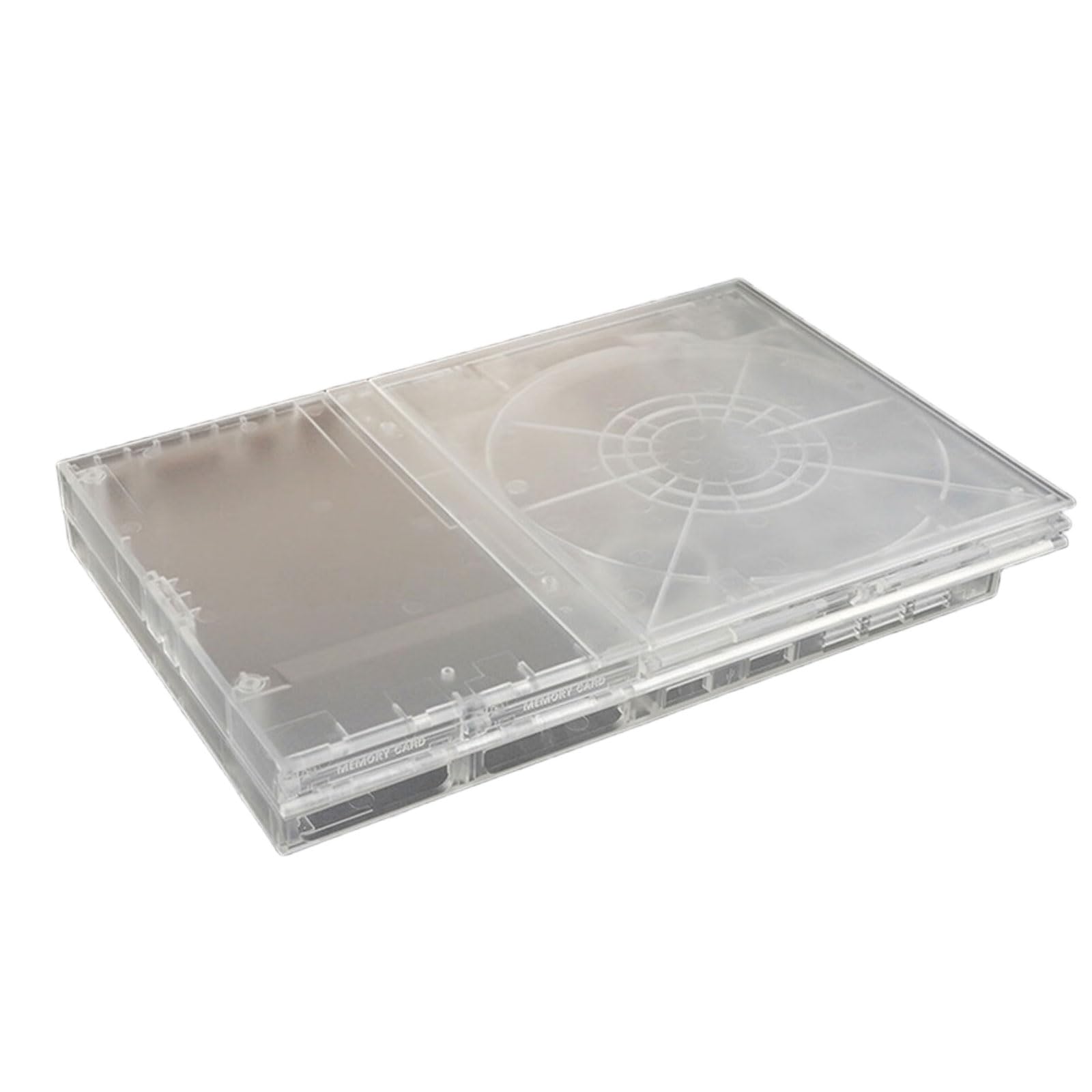 Coque de boîtier complète transparente, pièces de réparation, couvercle de remplacement, accessoire de jeu, Console non incluse, couvercle en plastique transparent
