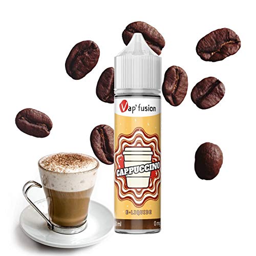 E-liquide Cappuccino 50 ml 50/50 PG/VG Vap'fusion - Sans nicotine ni tabac