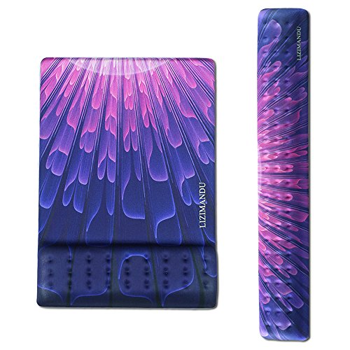 Cheliz Memory Foam Non Slip Mouse Pad Wrist Rest - Durable & Comfortable