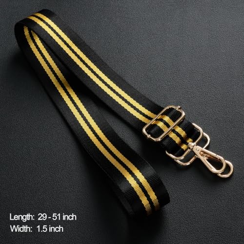 Image of chushui Bold Stripe Purse Strap for Handbags, Woven Shoulder Strap | Woven Fabric