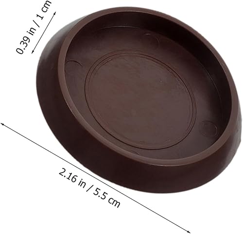 Miniatura 2 de Homoyoyo Protectores de patas de silla, protectores de suelo para patas de silla, tazas redondas de goma antideslizantes, protectores de patas de