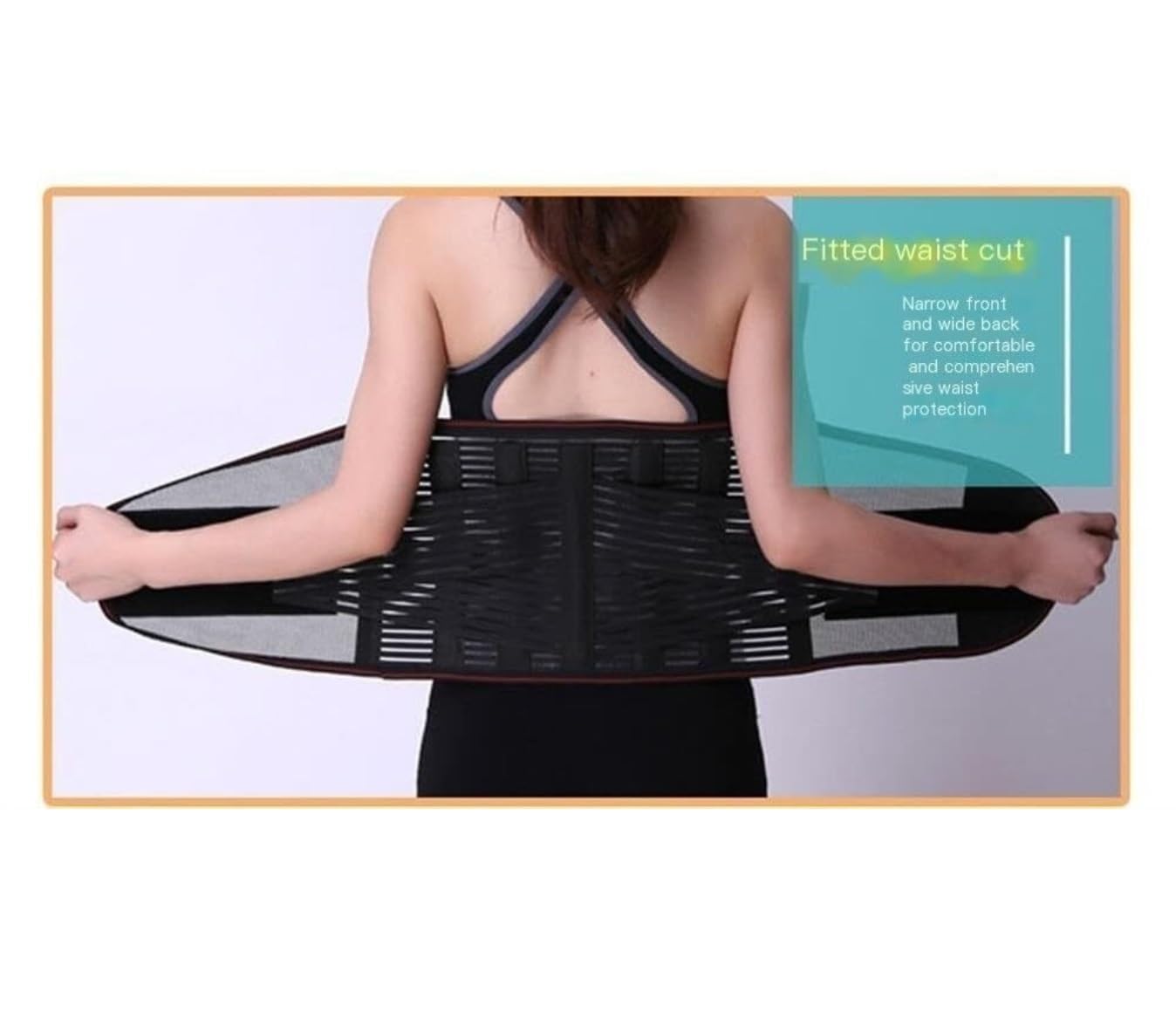 Faja Lumbar Trabajo Cinturón De Soporte Para La Espalda Baja, Doble Tracción, Corrector Postura Transpirable, Faja Lumbar Ajustable Estabilización(Pink,XL)