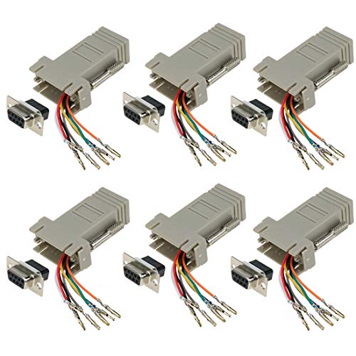 Adaptateur DB9 femelle vers RJ45 connecteur série pour switch et routeur