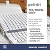 Samuel Lamont & Sons Poli-dri Tea Grey Towel, Size 50cm x 70cm, 100% Cotton Terry Towelling, Ultra-absorbent & Super Soft Kitchen Towel, Machine Washable, Grey, One Size #3