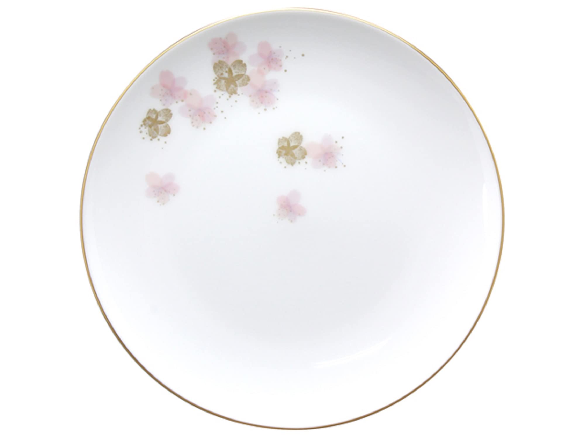 Amazon.co.jp: 大倉陶園 ＜直営店限定＞初御代桜 23cmミート皿 30H 
