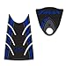 Kit Adesivi In Resina 3d Compatibile con T Max Protezione Yamaha Tmax 500 2008-2011 - Carbon Blu
