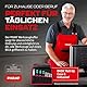 PARAT CLASSIC KingSize Roll neo CP-7 Safe | Rollkoffer für 60 Werkzeuge | Inkl. BASIC Roll-Up Case 8 | Werkzeugkoffer mit CP-7 Haltern & Zahlenschloss | Robuster 36L Werkzeugtrolley für Profis