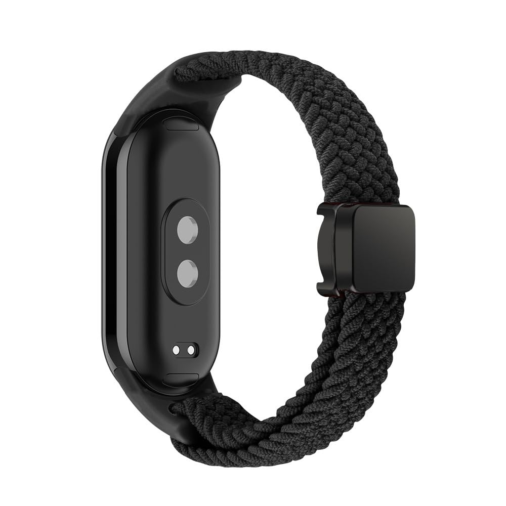 Web Pocket 4G Cinturino Elastico In Nylon Con Velcro Per Xiaomi Smart Band 10, 9 E 9 NFC - Sostituzione Comoda Cinturino Xiaomi Smart Band